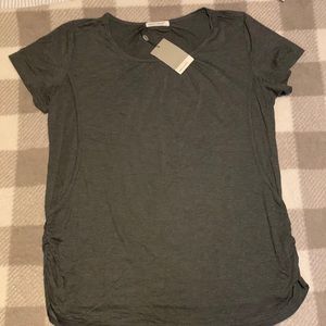 Grey Maternity/Nursing Top!